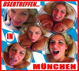 USERTREFFEN mit extremer Gesichtsbesamung in München!