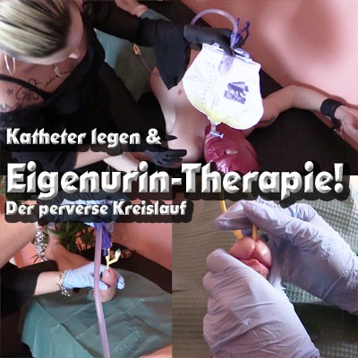 Katheter legen und Eigenurin-Therapie!