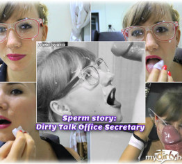 Sperm Geschichte: Dirty Talk Sekretariat