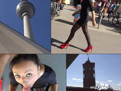 Notgeile Kellnerin public ausgenutzt