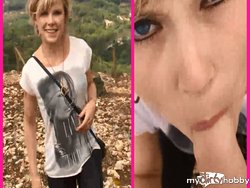 echter Amateurfilm! Outdoor Blow-Job