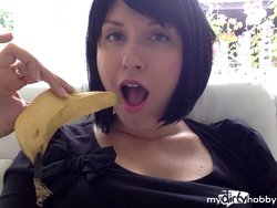 Fetisch: Banane essen!