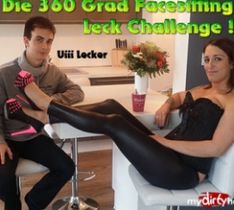 Die 360 Grad Facesitting Leck Challenge !!!