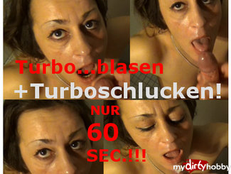 Turboblasen+Turboschlucken! NUR 60 Sekunden!!!
