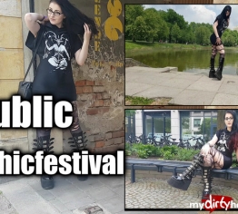 In Public auf Gothicfestival