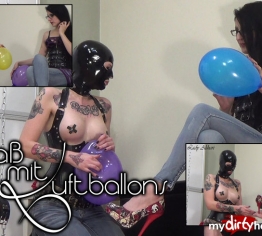 Spaß mit Luftballons
