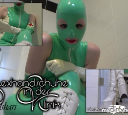 Latexhandschuhe in der Klinik