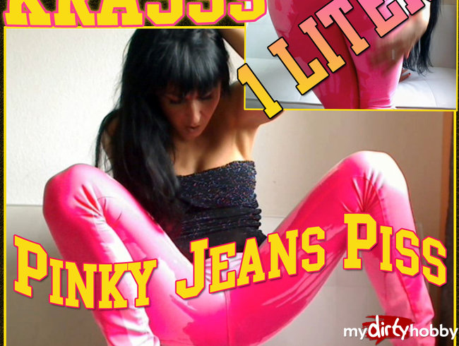 Unglaublich Krasss - 1 Liter Pinky Jeans Piss !!! Schamlos !!!