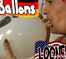 Platzende Ballons - ich habe vorgesorgt
