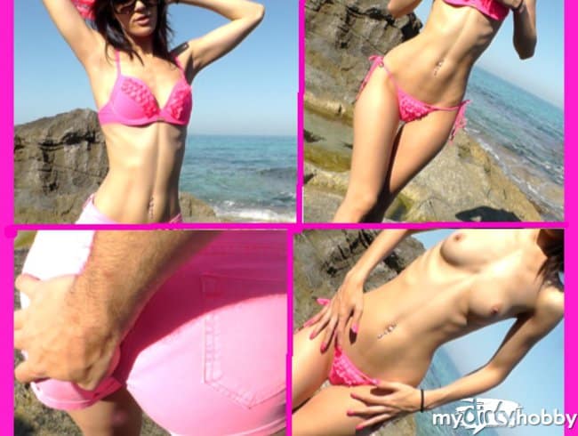 Bikini-Model – Outdoor Blowjob auf Ibiza! 1