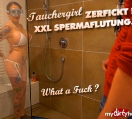Tauchergirl Zerfickt ! XXL Spermaflutung !!!