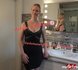 Auf der Familienfeier - verbotener Fick mit Stiefbruder!!!