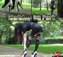 Walking im Park