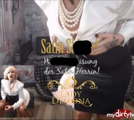 Satin Königin! Wichsanweisung Satin Sklaven! | by Lady_Demona