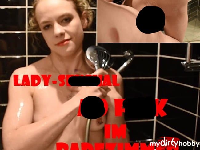Lady-Sensual AO Fick im Badezimmer!