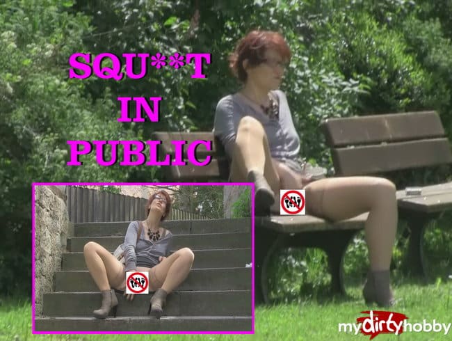 Public Squirt im Park