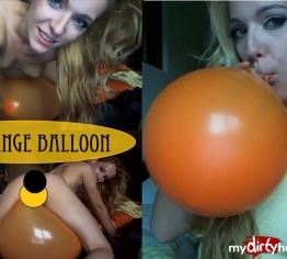 my orange balloon