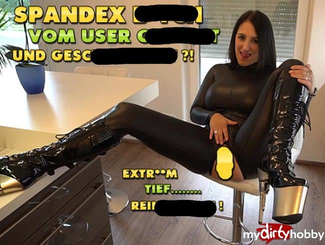 Spandex-Bitch vom User Gefickt und Geschwängert ?! Extrem tief Reingespritzt !!!