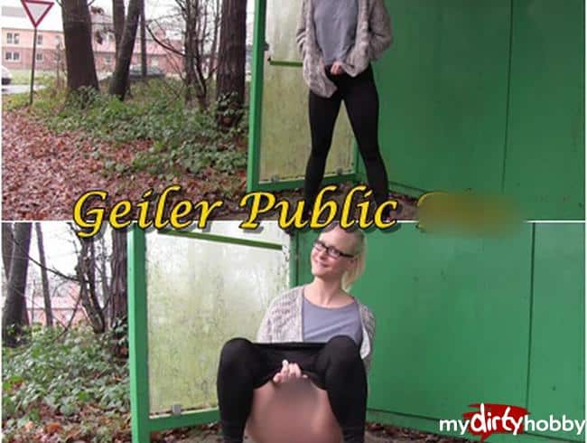 Geiler Public Piss