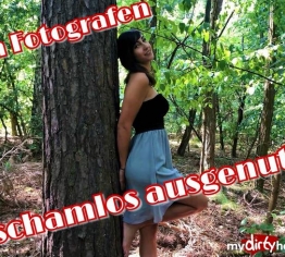 Fotoshooting im Wald ESKALIERT!!