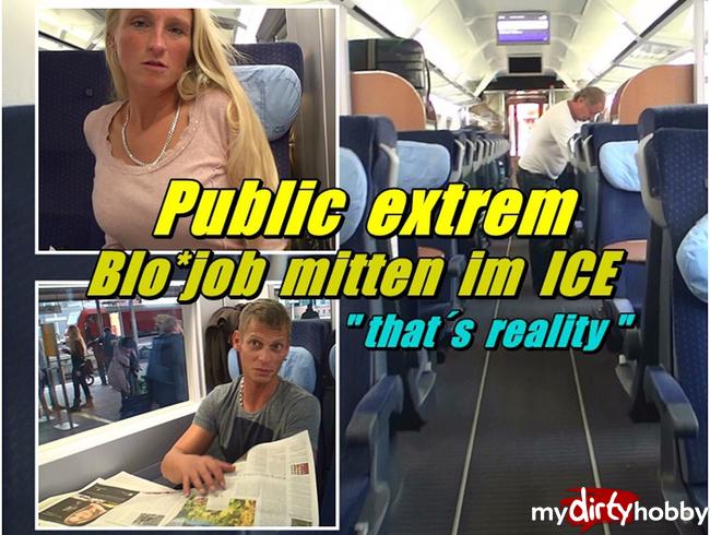 Public extrem - Blowjob mitten im ICE