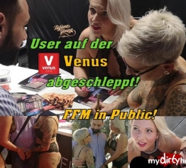 User auf der Venus abgeschleppt! FFM in Public!!