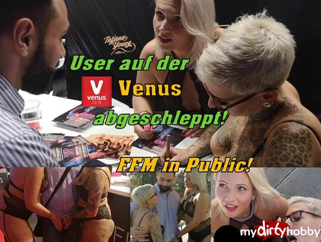 User auf der Venus abgeschleppt! FFM in Public!!