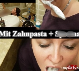 Zahnpasta + Sperma