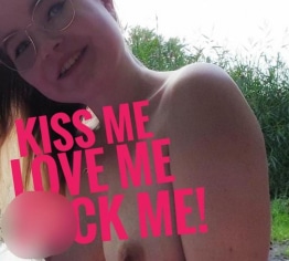 Kiss Me Love Me Fuck Me! Mein erstes mal AO am See gefickt POV Creampie
