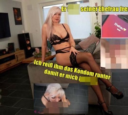 Ehefrau Fremdfick. Ich geh ans Telefon und er besamt mich.