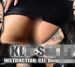 KLO-SKLAVE! Instruction: CEI, Demütigung & CBT