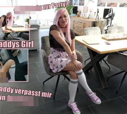 Stiefdaddy besamt mich. Er wollte mich schon immer ficken
