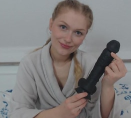 EXPERIMENT : passt der riesen Dildo nach einem Jahr noch in meine enge Fotze?