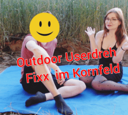 Outdoor USERFICK im Kornfeld!! Geil in den Sommer geritten