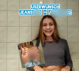 Userwunsch Jeanspiss+ Analplug