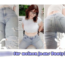 Werde Süchtig nach meinem Jeans Booty! JOI + Cum Countdown
