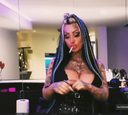 Smoking Goddess