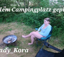 Auf dem Campingplatz gepisst!!