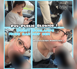 PoV Public Blowjob !