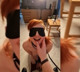 Harte Erziehung für devote Leckhure!