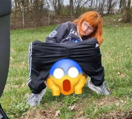 Revier markiert an der Autobahn?!