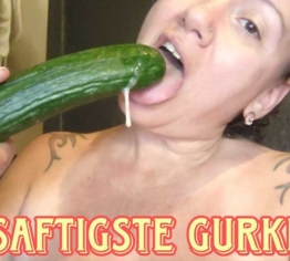 Gurkenspielchen, nass und knackig!