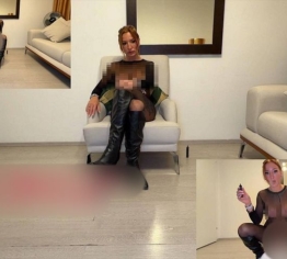 Riesen-Dildo in Schlappschwanz-Fresse! Domina Rachel zerfickt Sklavenmaul