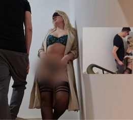 || PUBLIC im Treppenhaus || Hat uns wer gesehen? Neuer Nachbar-FICK-Tauglichkeit getestet ||