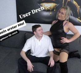 USERchen LEO " 20 " sein erster Mal !!! Wie geil ist denn das!!!