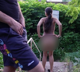 ERWISCHT !!! Beim ersten Outdoor dreh von Fußgänger überrascht